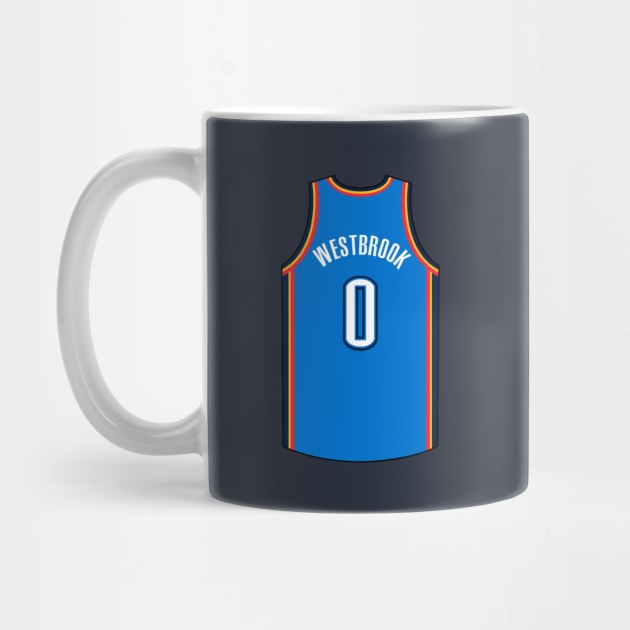 Russell Westbrook Oklahoma City Jersey Qiangy by qiangdade